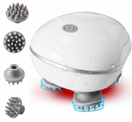 Electric Scalp Massager – Waterproof Rechargeable Head & Body Massager