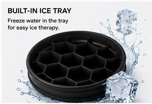 Silicone Facial Ice Bowl – Reusable Ice Face Bath Bowl for Skincare